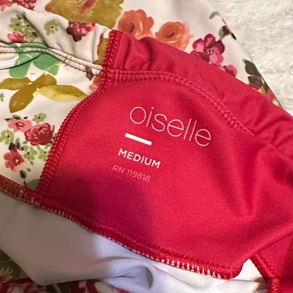 Oiselle Women's Floral performance leggings size m - Picture 3 of 4